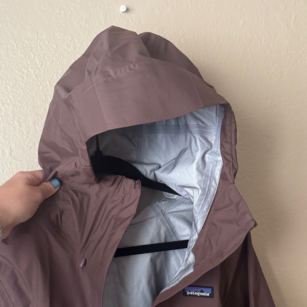 Patagonia Plum Brown Torrentshell 3L  Rain Jacket - Picture 6 of 10